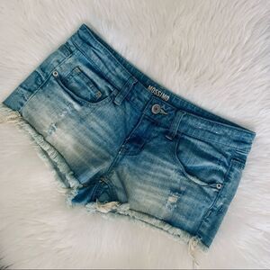 Mossimo Supply Co Distressed Denim Shorts Size 7